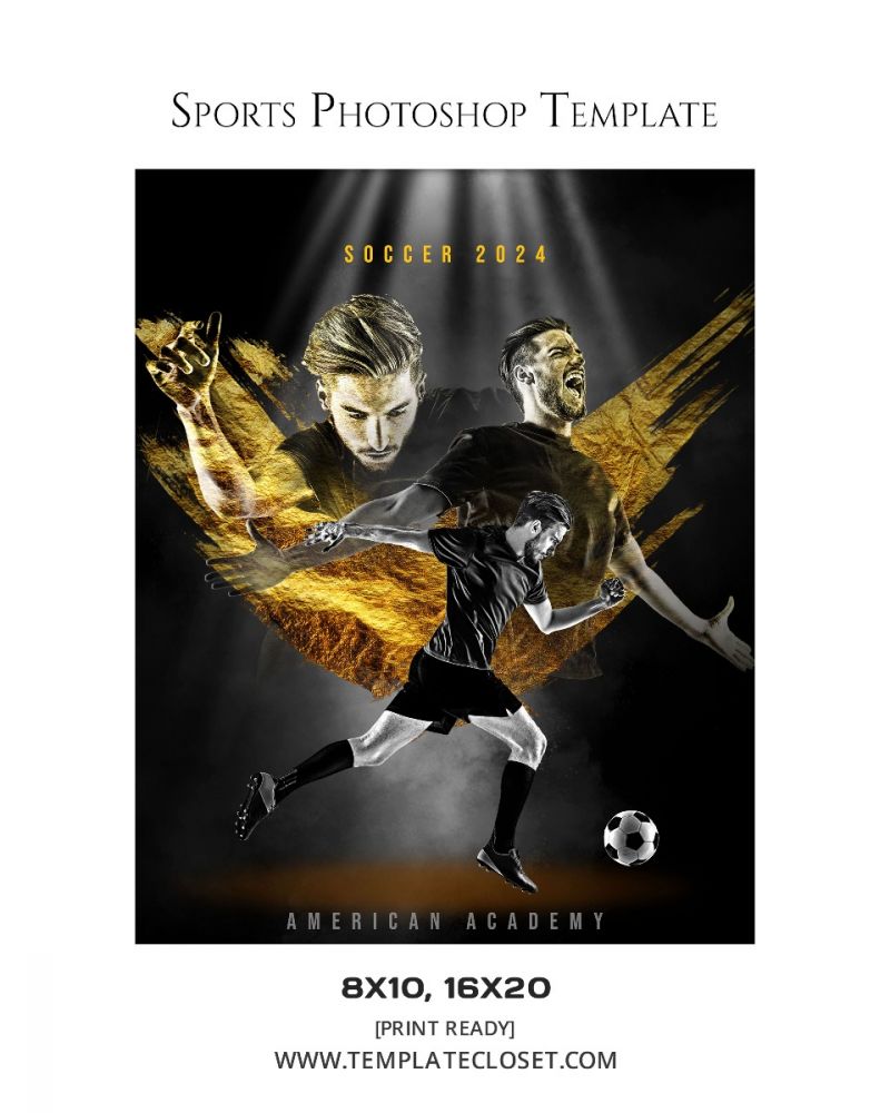 Fully Customized Softball Photography Template