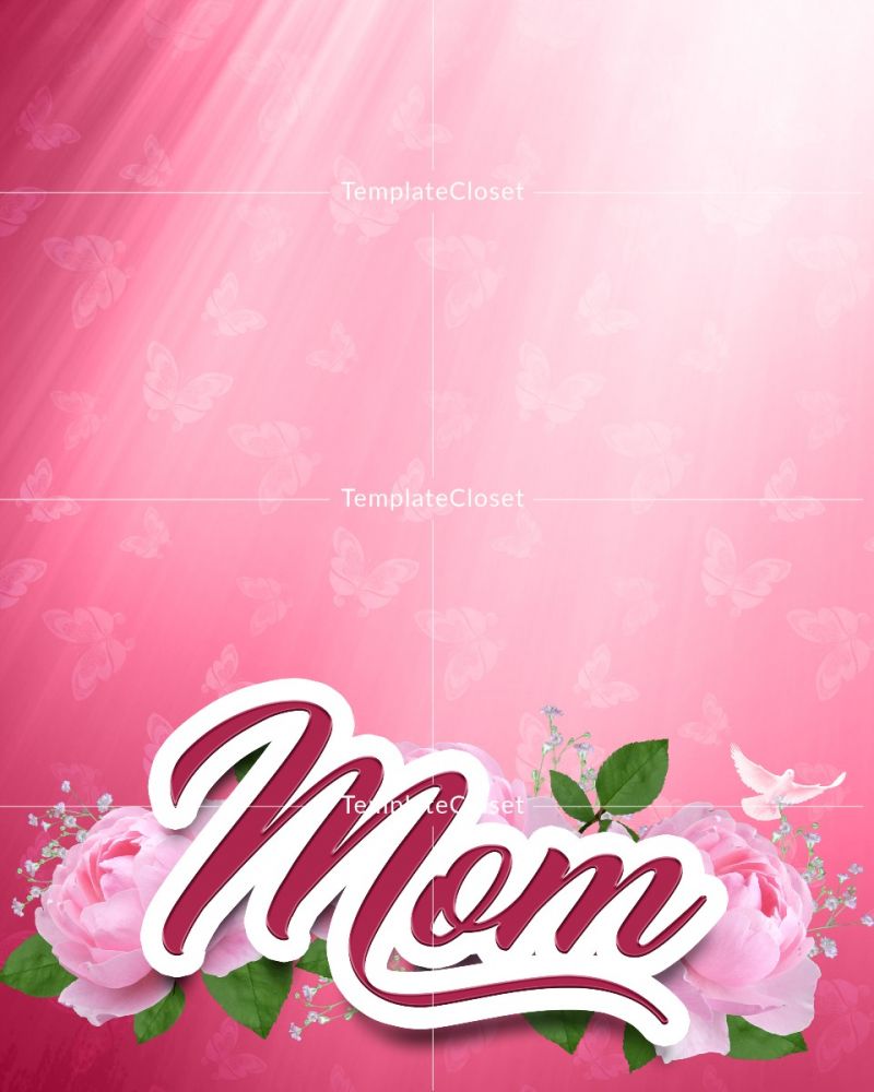 Happy Mothers day Template