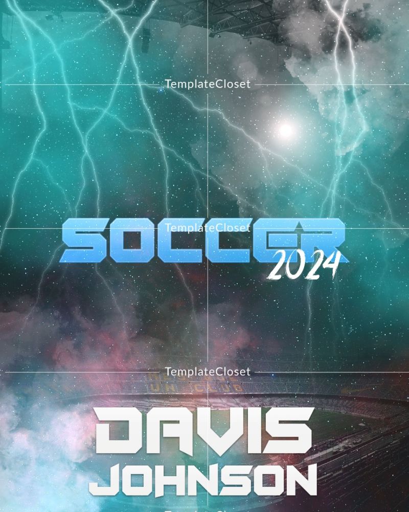 David Johnson - Soccer Memory Mate Sport Layered Template