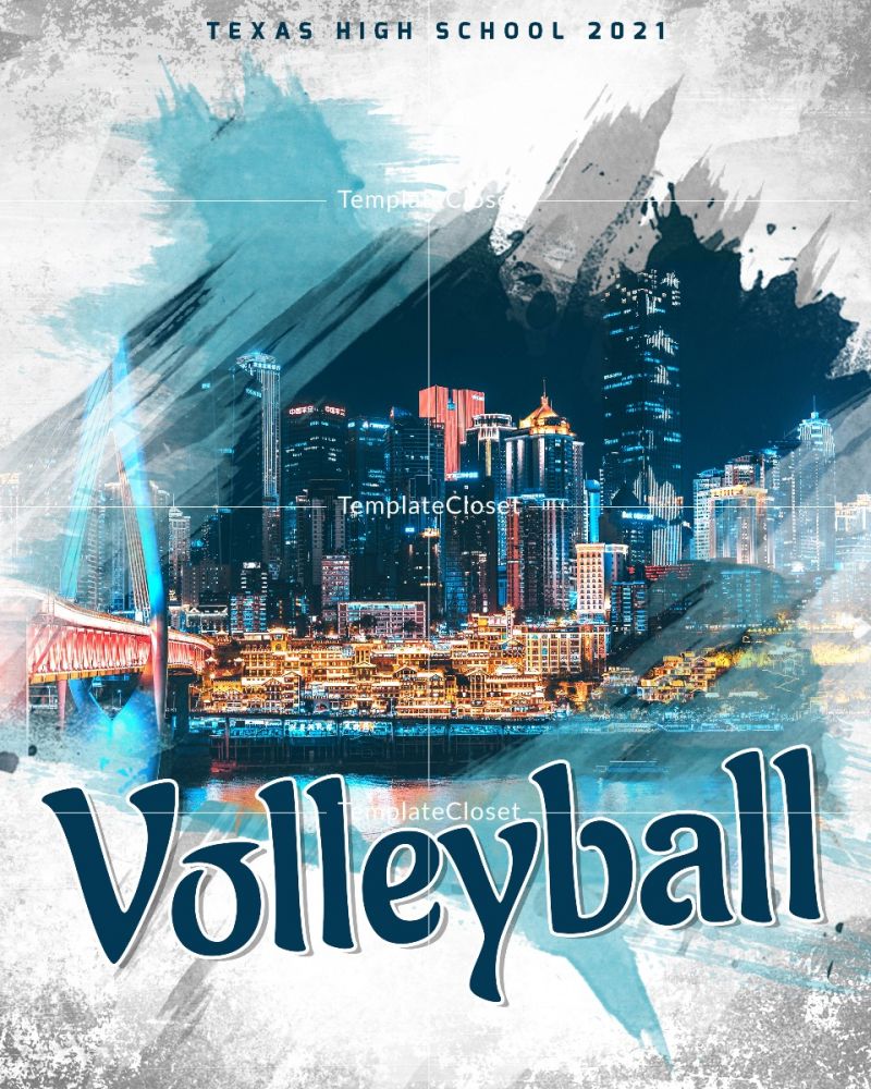 2021 Volleyball Photography Template