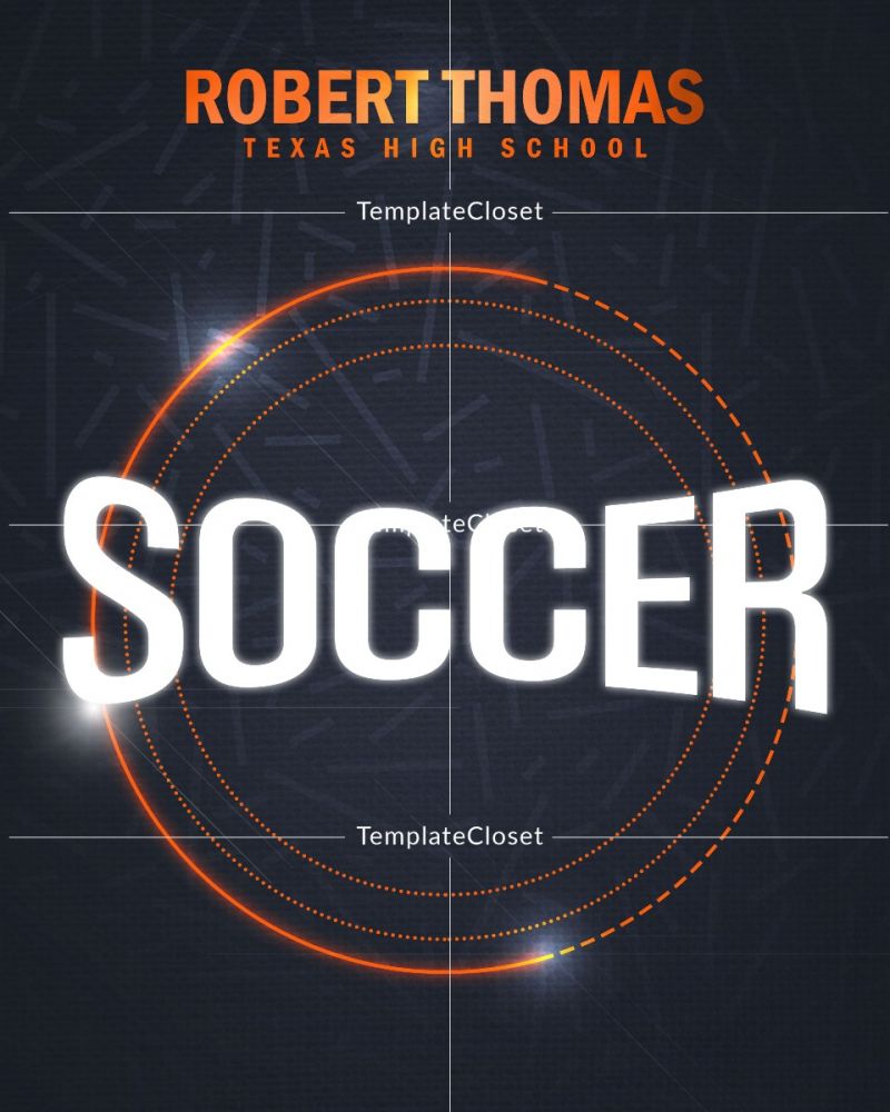 Robert Thomas - Soccer Pencil effect Photography Template