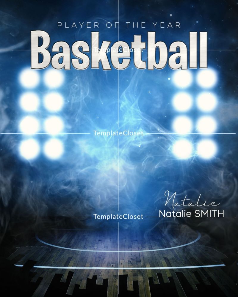 Basketball - Player Of The Year Photography Poster