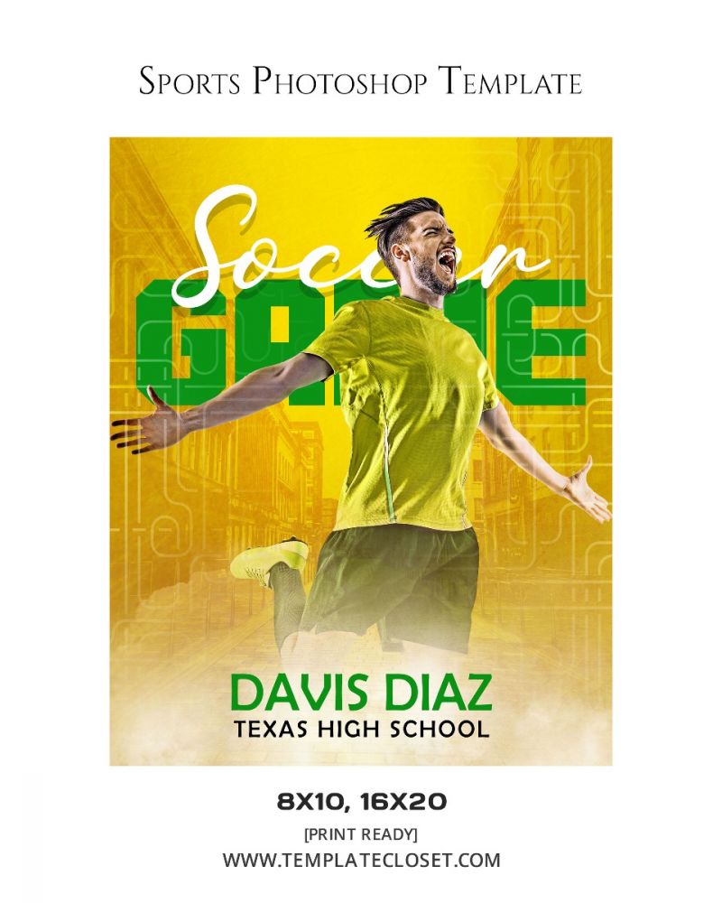 Davis Diaz - Best Soccer Game Photography Template