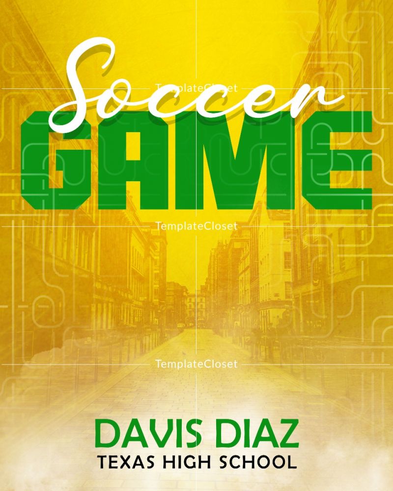 Davis Diaz - Best Soccer Game Photography Template