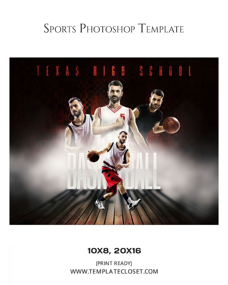 Baseball Moves Print Ready Sports Photoshop Template