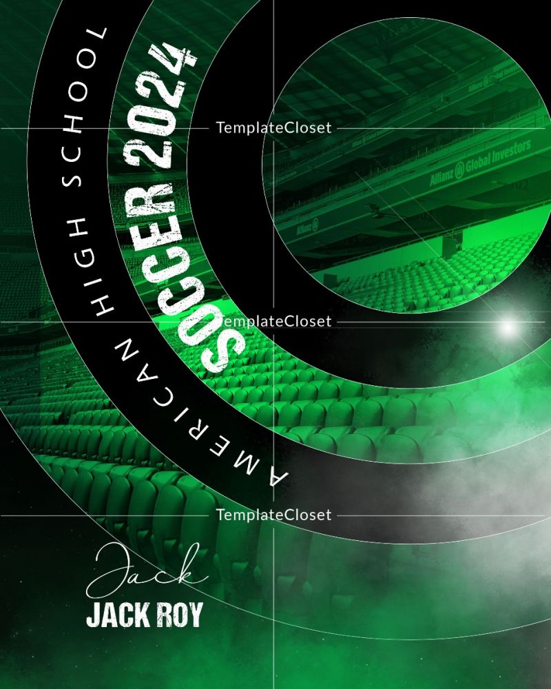 Jack Roy - Soccer Multi Layer Sports Photography Template