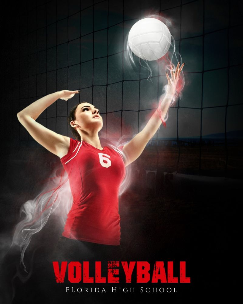 Customizable VolleyBall Enliven Effect Template