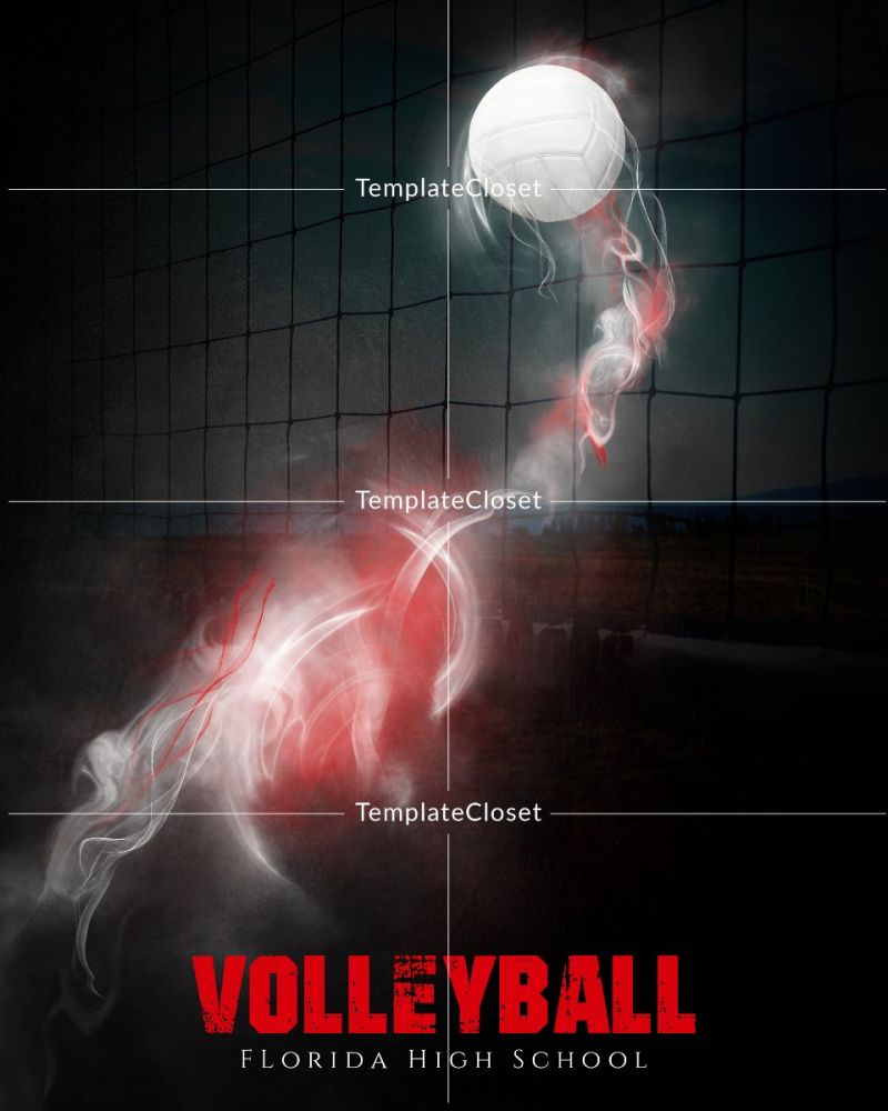 Customizable VolleyBall Enliven Effect Template