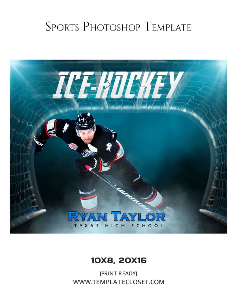 Ryan Taylor - Ice Hockey Enliven Effect Template