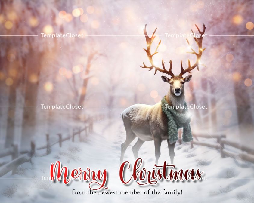 Awesome Christmas Digital Backdrop