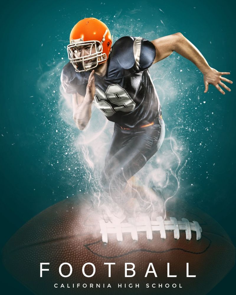 Football Enliven Effect Printable Templates