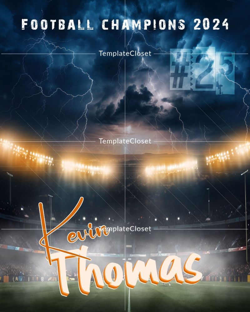 Kevin Thomas - Football Champions Photography Template