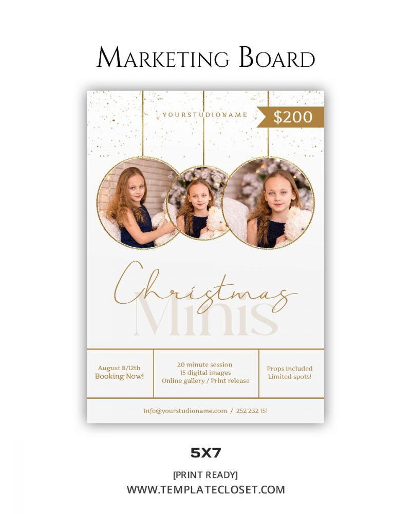 Photo Studio Marketing Board
