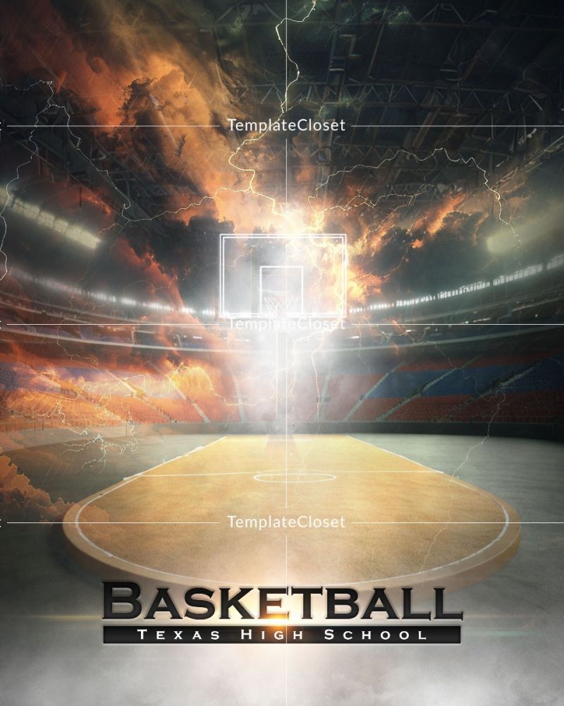 Basketball Game Day Photography Poster