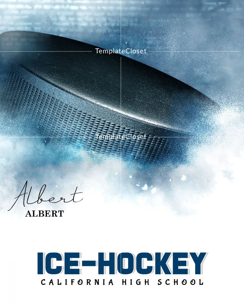 Albert - Ice Hockey Photography Template
