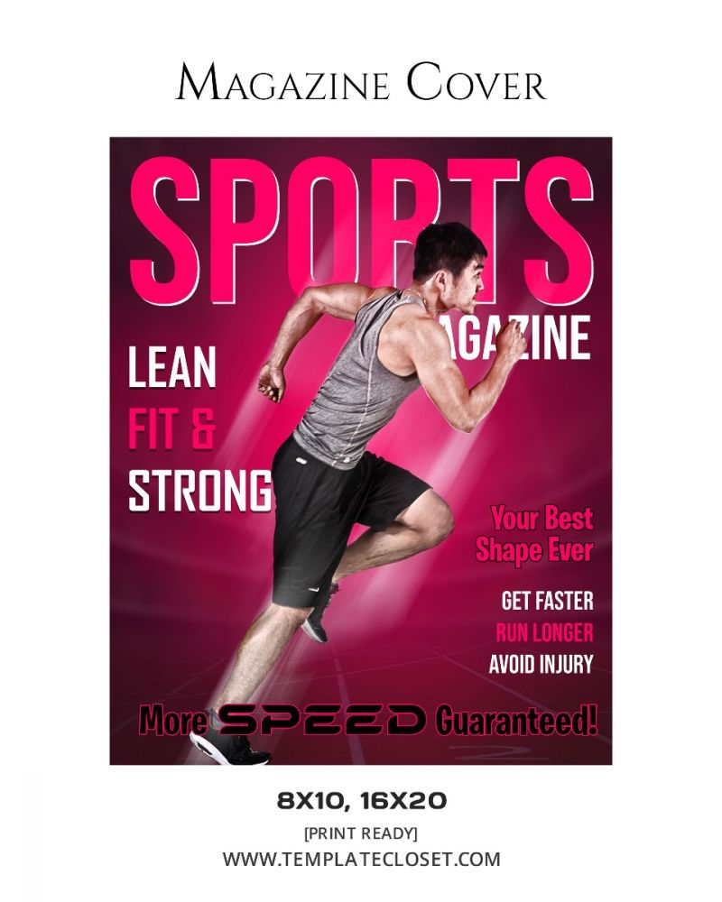 Runner Sports Magazine Cover