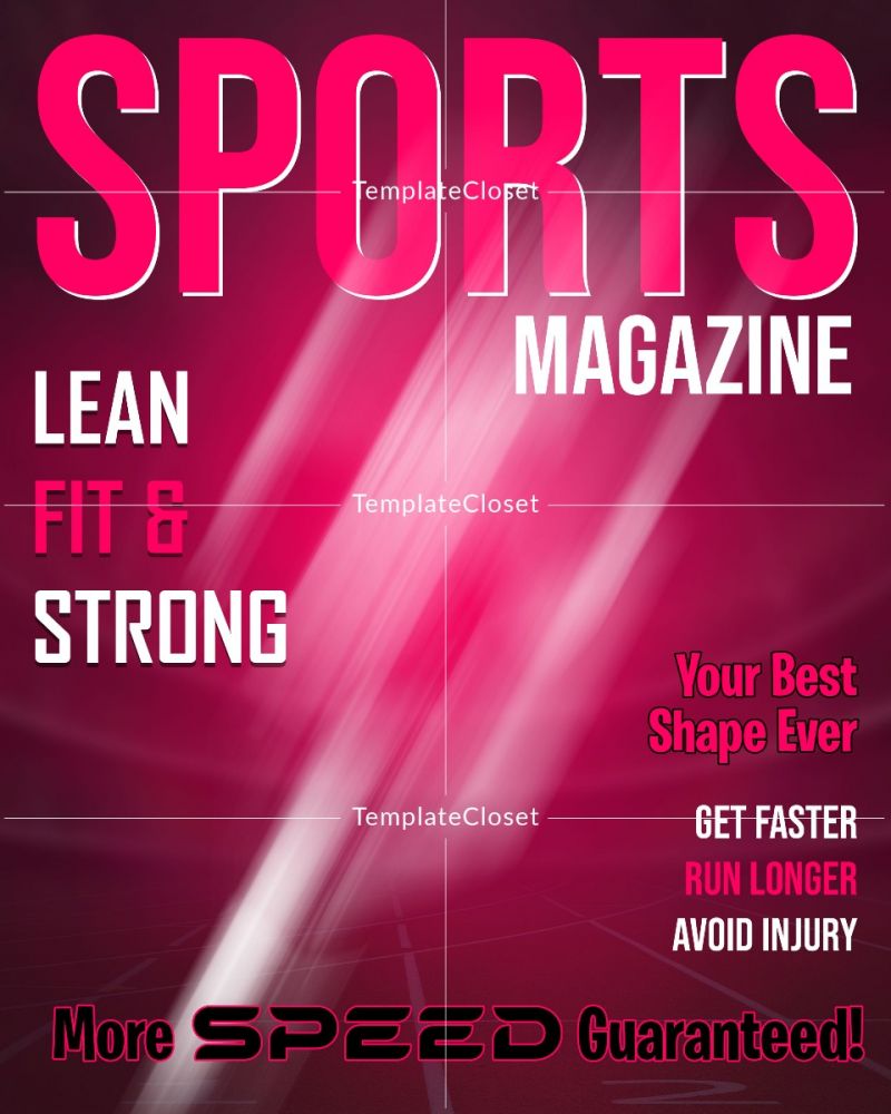 Runner Sports Magazine Cover