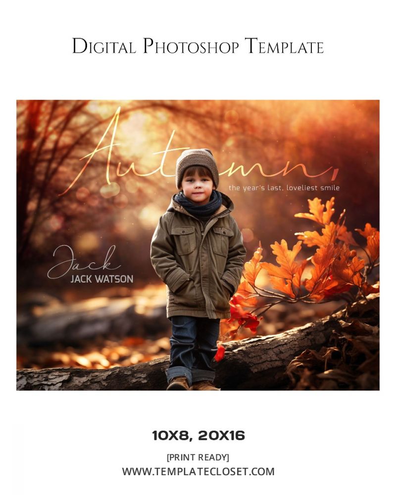 Jack Watson - Best Customized Digital Photography Template