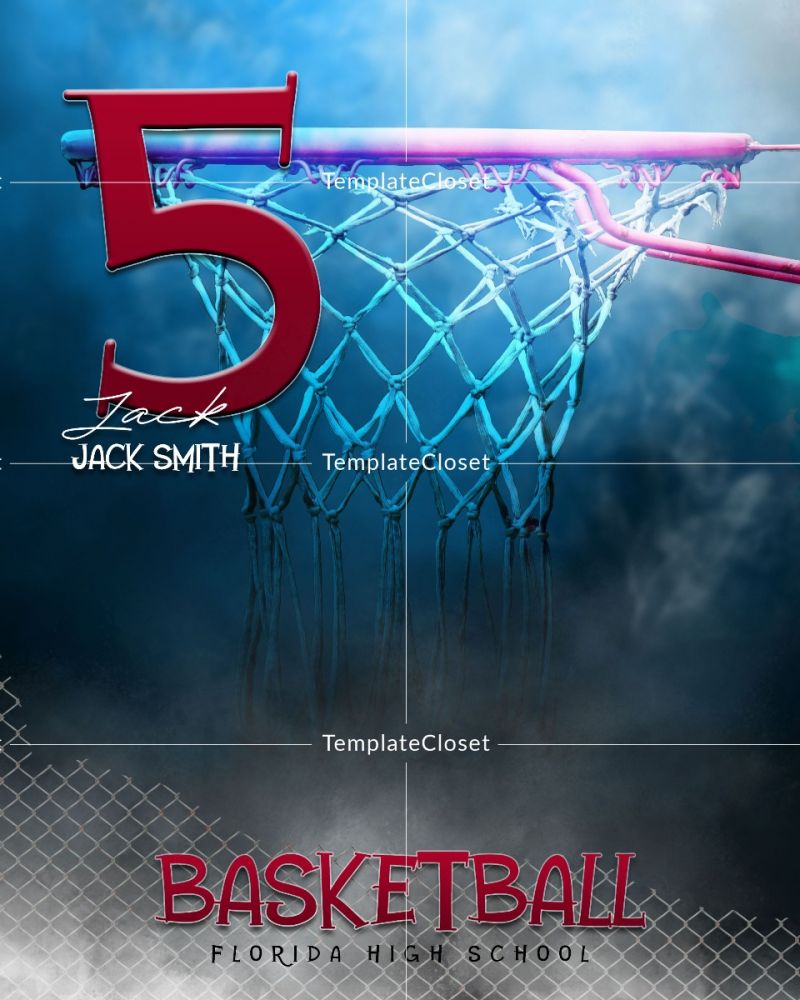 Basketball Game Day Photography Poster
