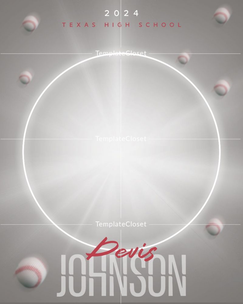 Baseball Background Sports Photography Poster