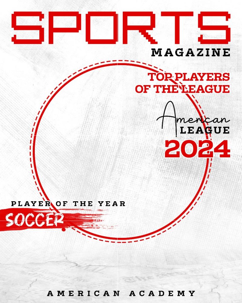 Soccer - Player Of The Year Sports Magazine Cover