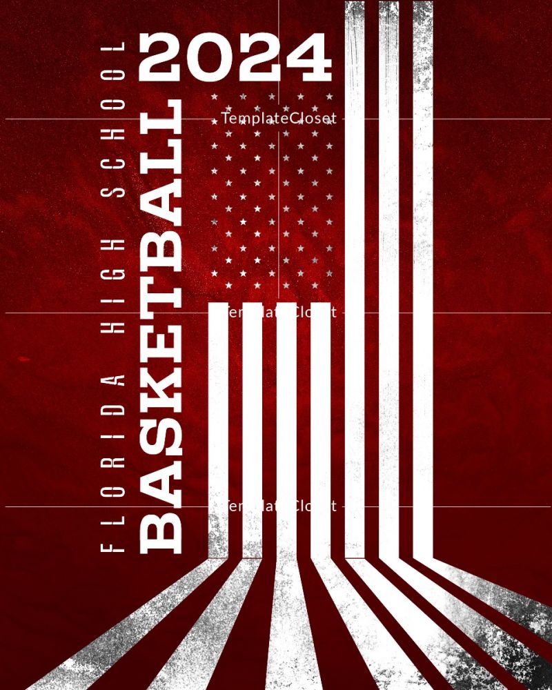 Basketball Game Day Photography Poster