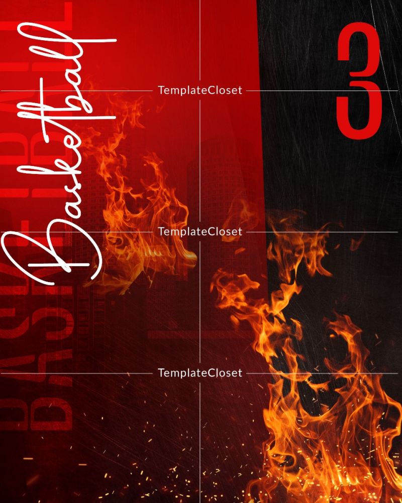 Basketball Game Day Photography Poster