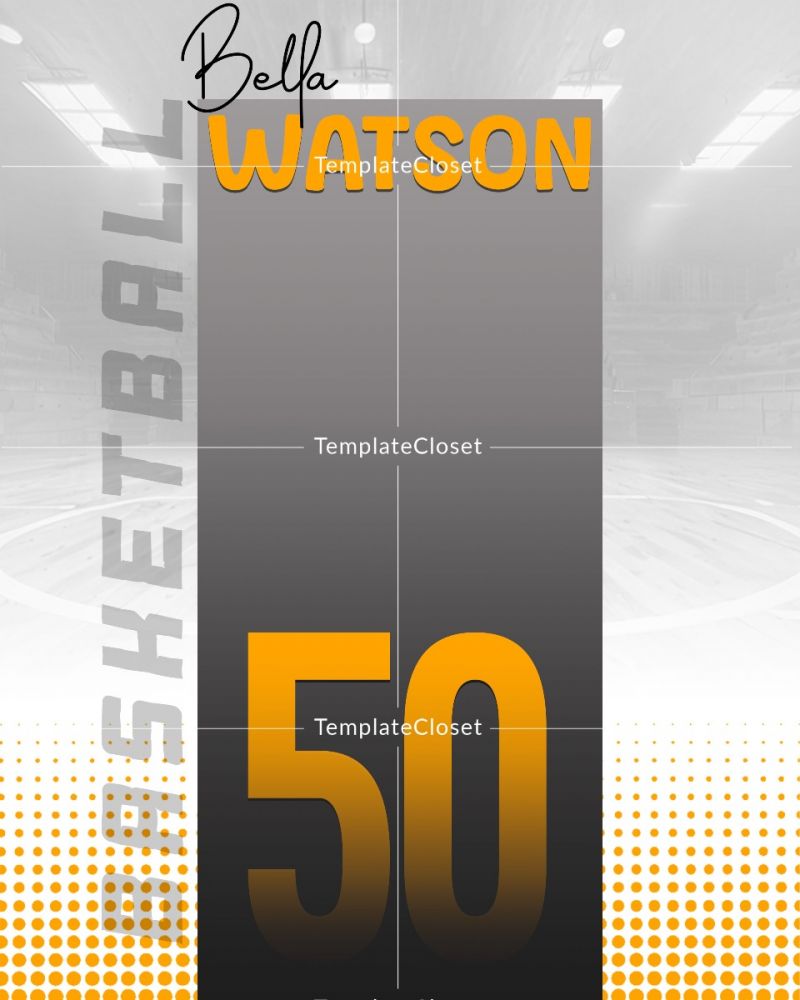 Basketball Game Day Photography Poster