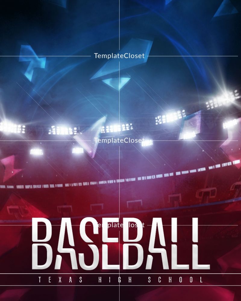 Best Baseball Multi Color Sports Photography Template