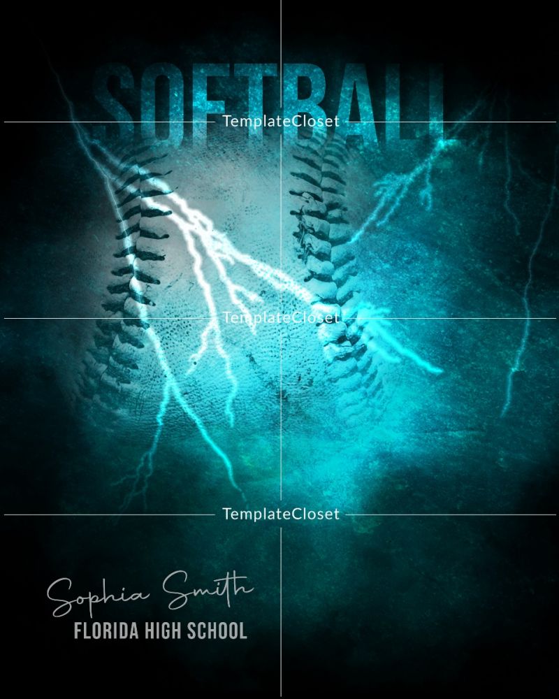 Sofia Smith - Softball Template Photography