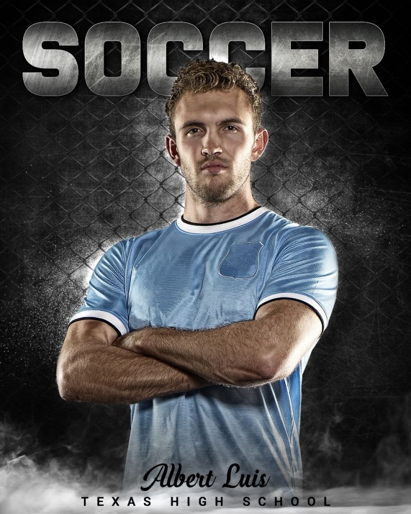 Soccer Sports Template Photography