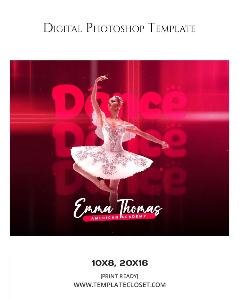 Emma Thomas - Dance Digital Print Ready Poster