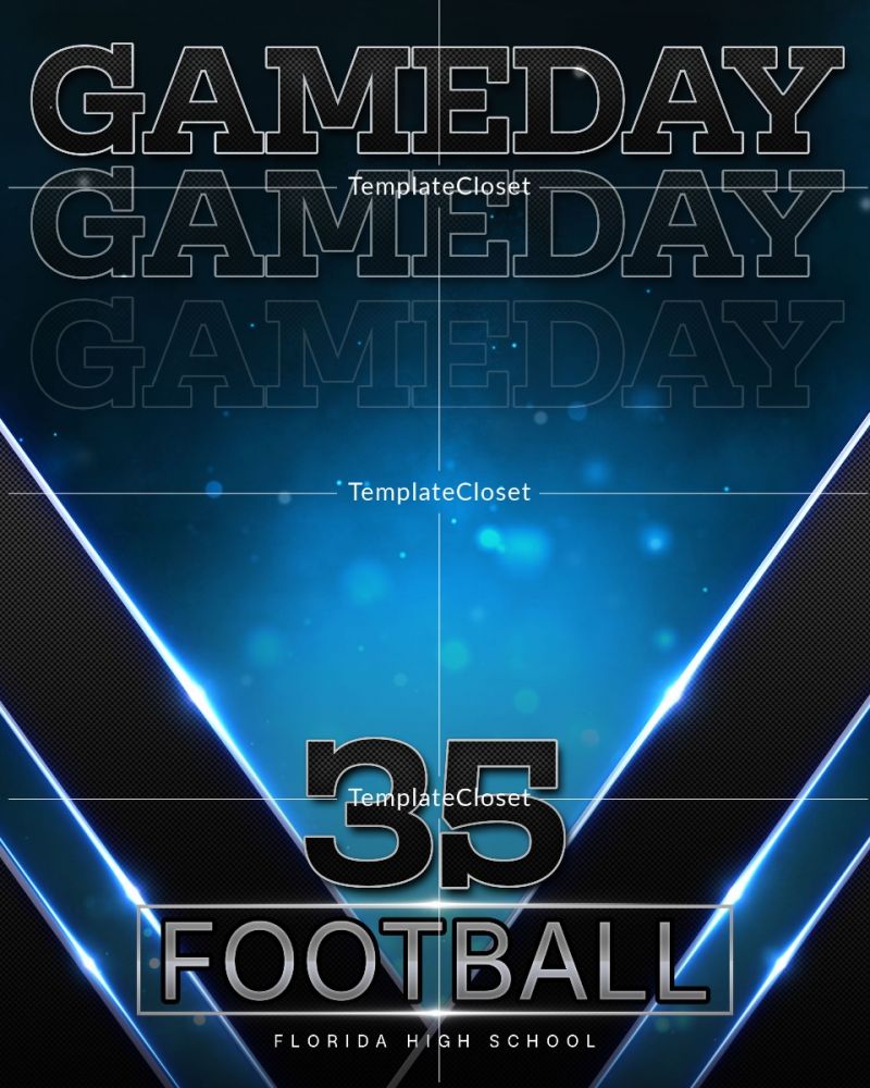 Basketball Game Day Photography Poster