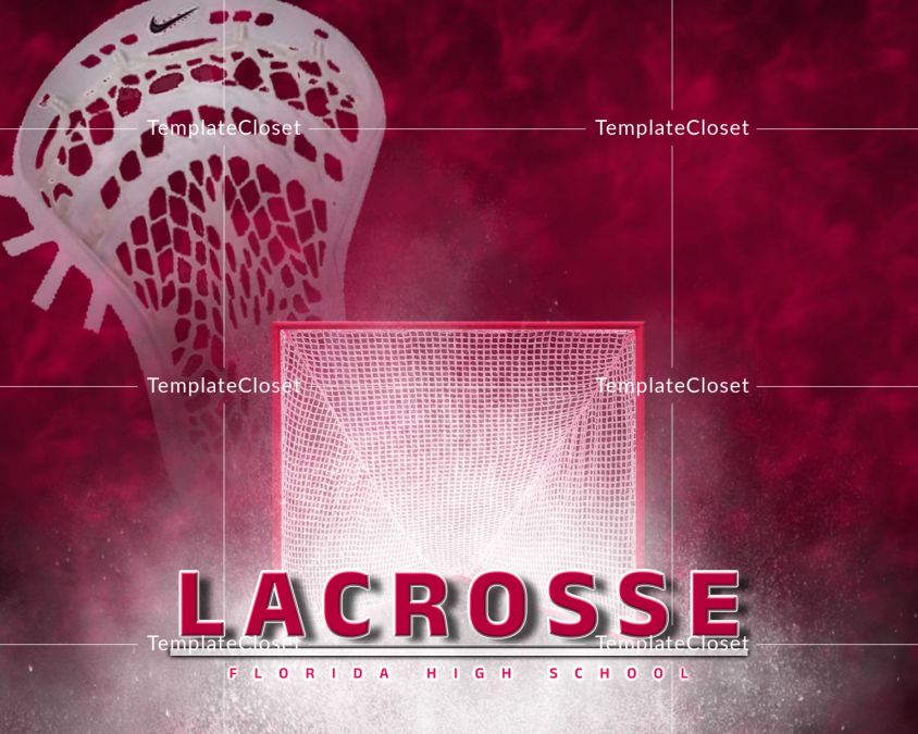 Lacrosse Team Enliven Effect Sports Photography Template