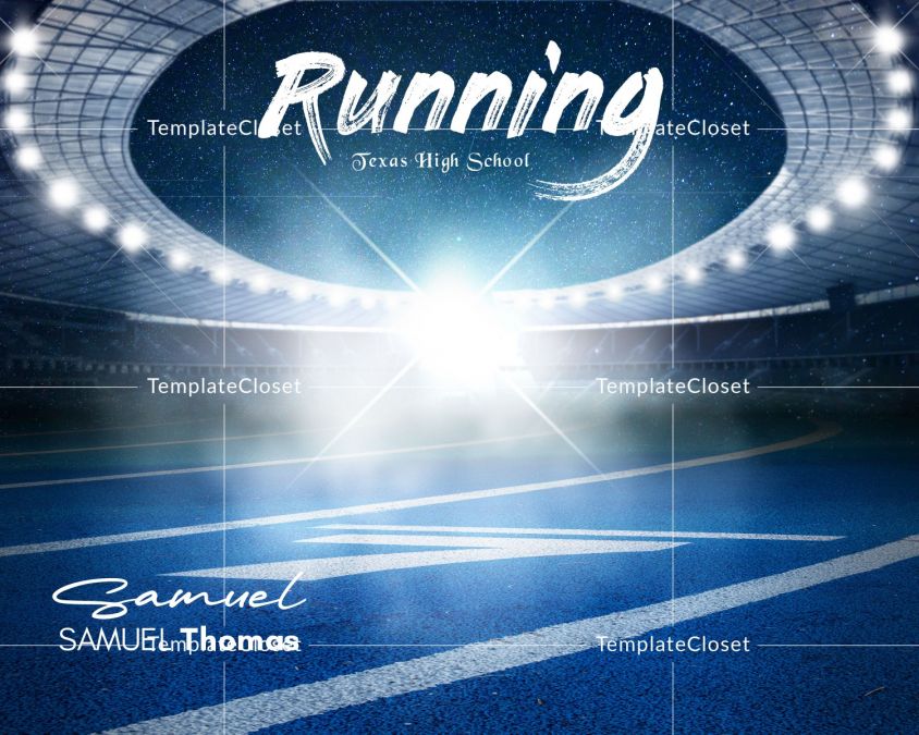 Samuel Thomas - 3D Running Sport Photography Template