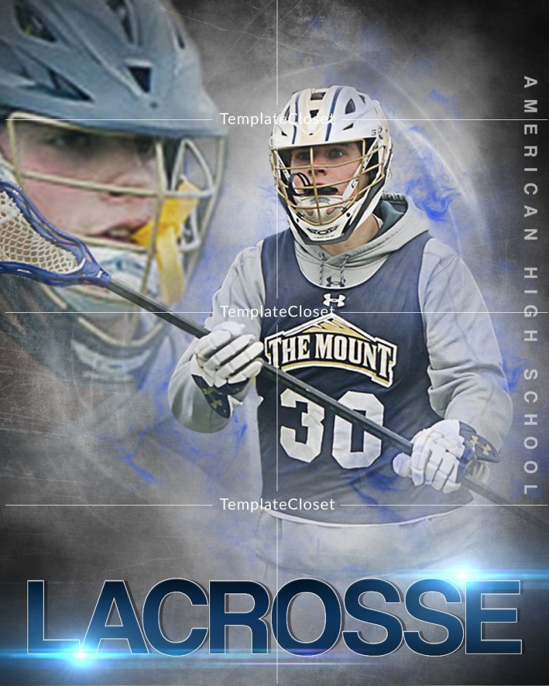 Lacrosse - American High School Sports Template