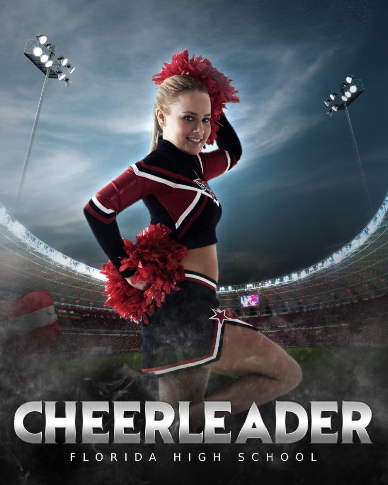 Cheerleader High School Template