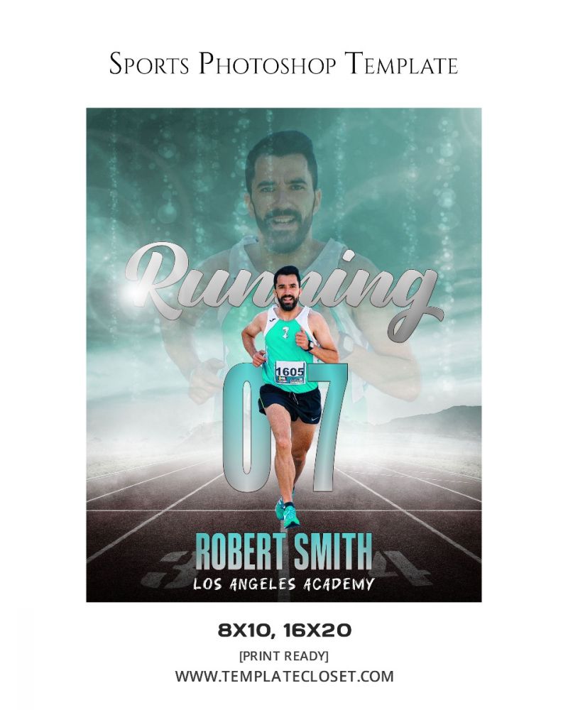 Robert Smith - Running Memory Mate Sport Photography Template