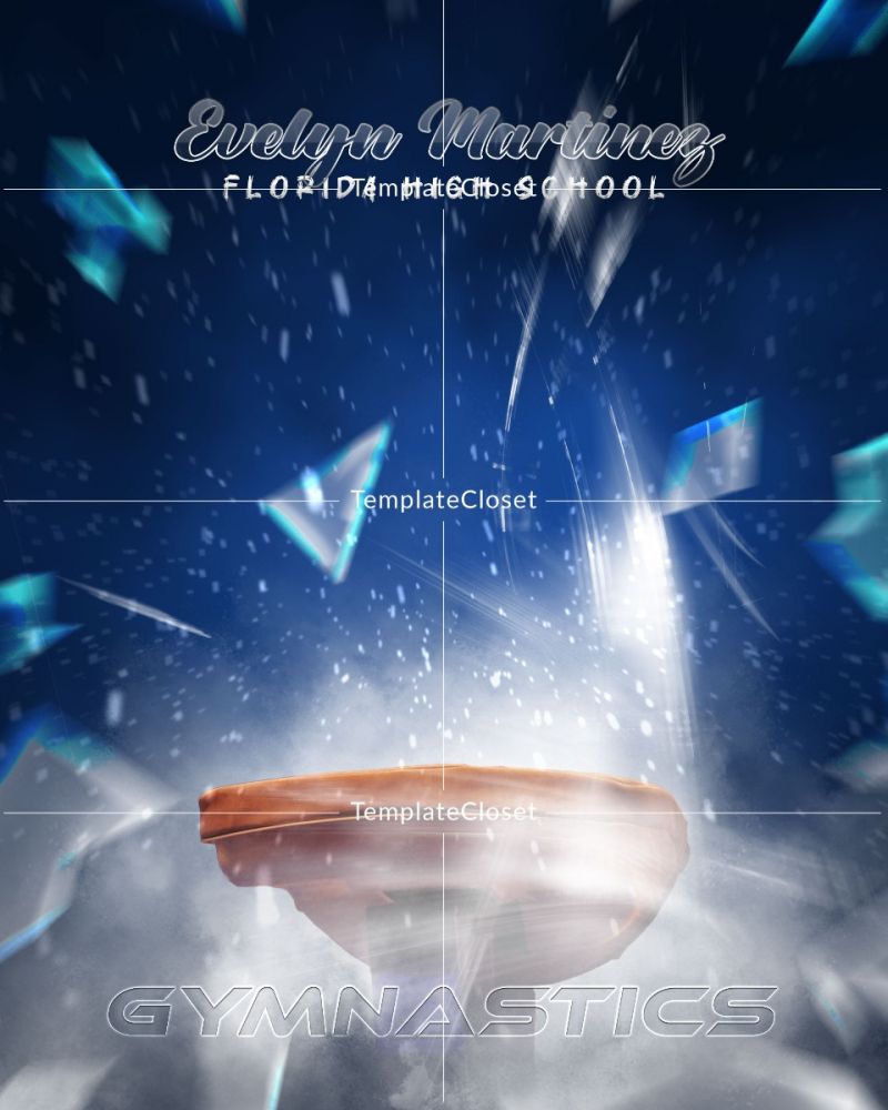 Best Gymnastic Signature Effect Customized Photography Template