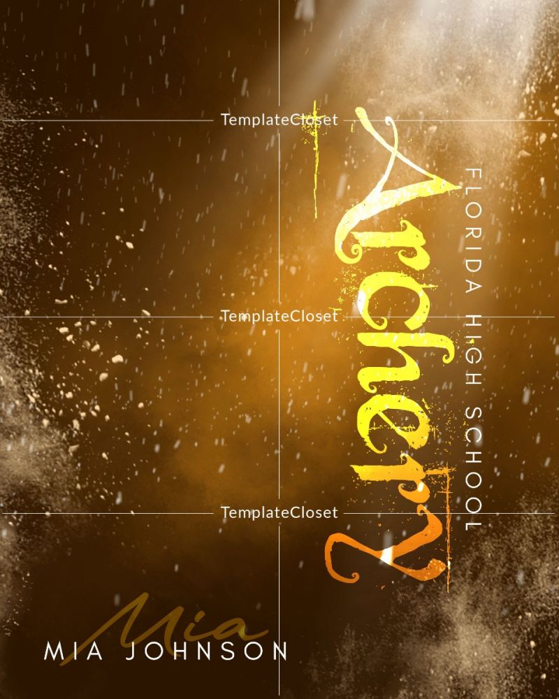 Archery Memory Mate Sports Photography Template