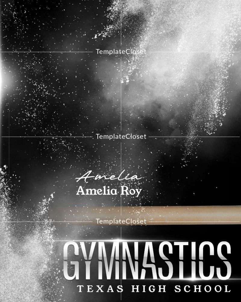 Amelio Roy - Gymnastics Signature Effect Customized Template