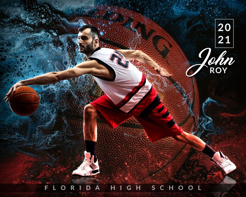 Mission Basketball - Sports Photography Template