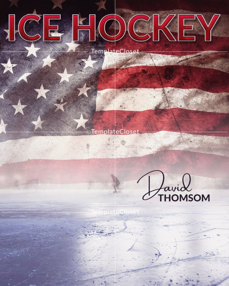 David Thomsom - Ice Hockey Enliven Effect Template