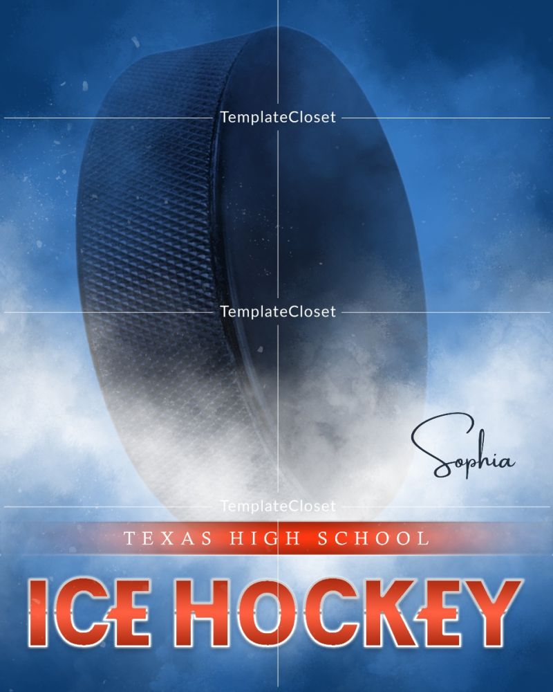 Sophia - Ice Hockey Template with Enliven Effect