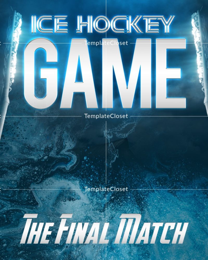 The Final Match - Ice Hockey Template