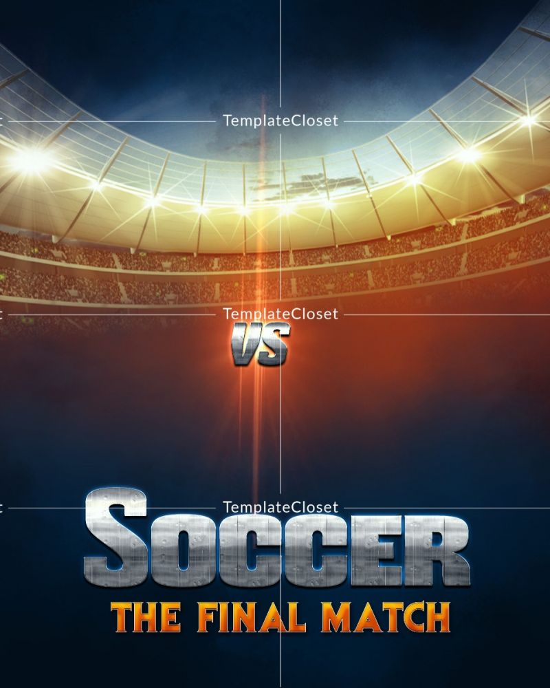 The Final Match - Soccer Template
