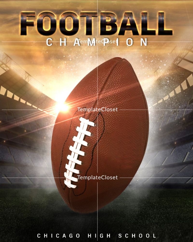 FootballChampionHighSchoolTemplate@templatecloset.com