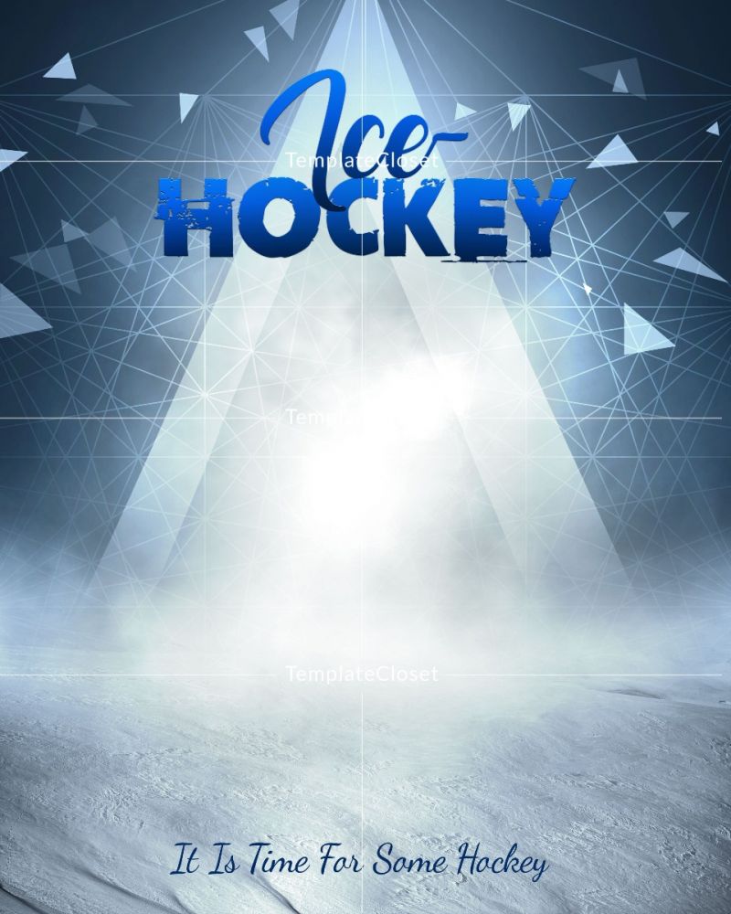 IceHockey-TimeforSomeHockeyTemplate@templatecloset.com
