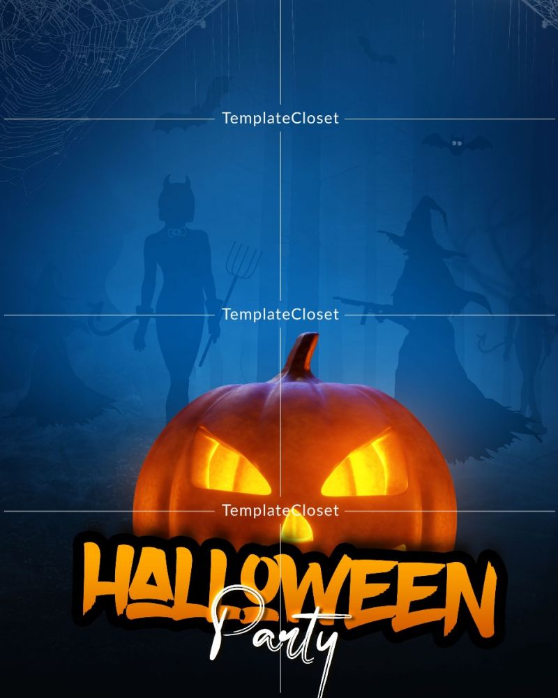HalloweenPartyTemplatePhotography@templatecloset.com