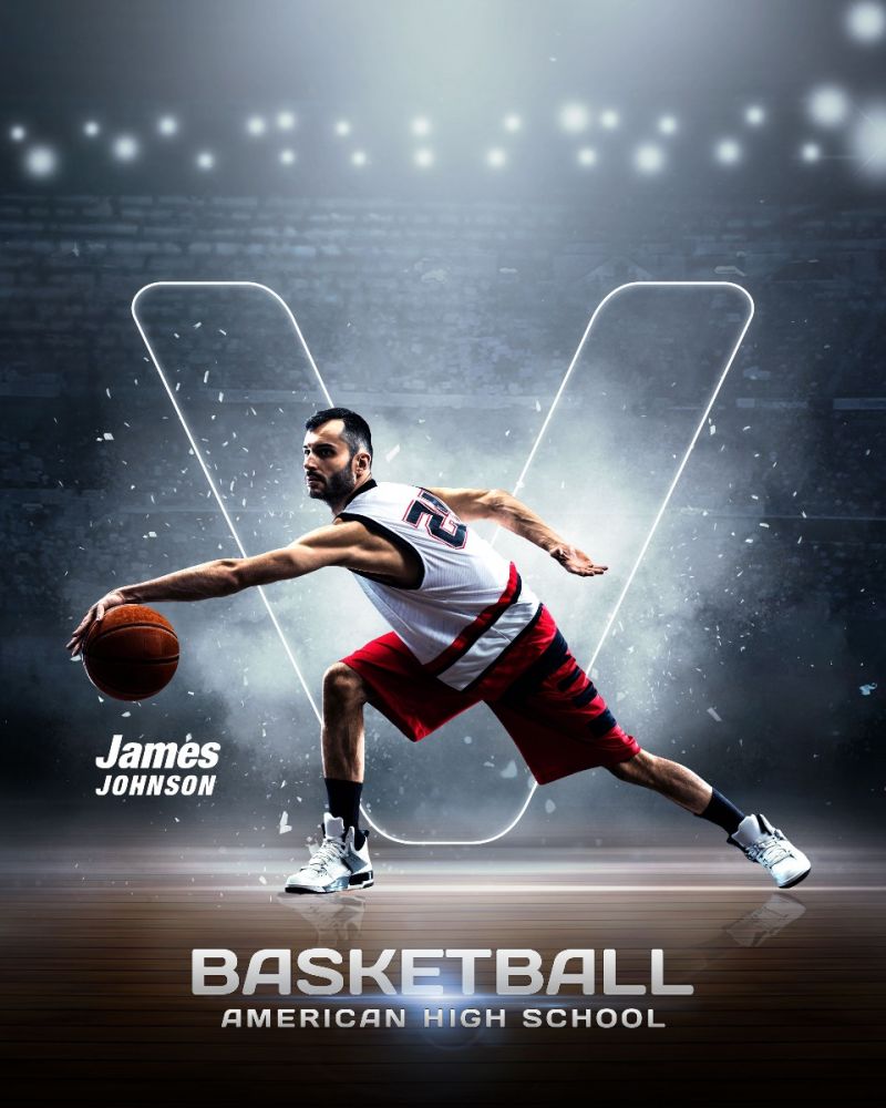 BasketballJamesJohnsonAmericanHighSchoolPhotography@templatecloset.com